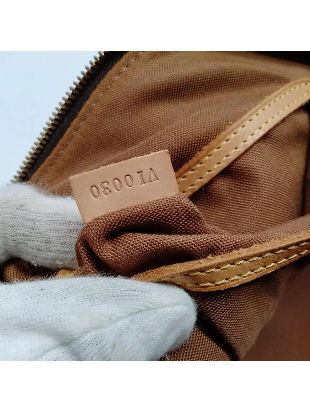 Louis Vuitton LV Hand Bag Alma Brown Monogram VI0030